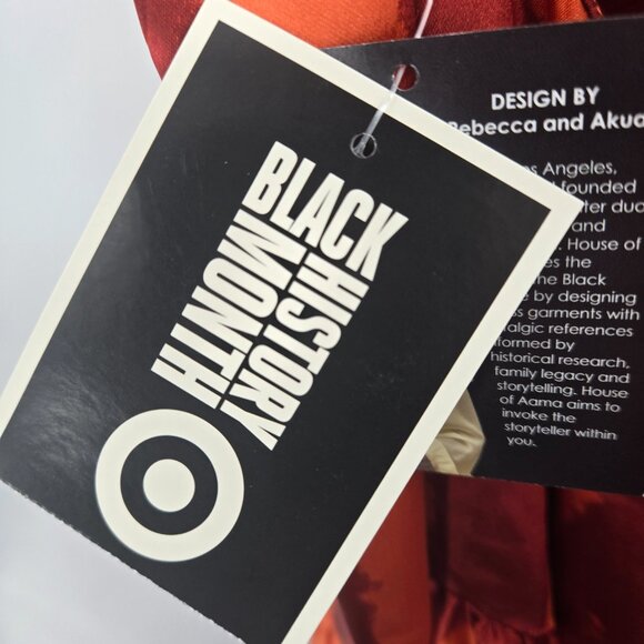 Target x House of Aama Orange Red Black History Month Maxi Dress 2x - Picture 7 of 11